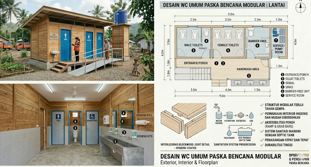 Wc Umum Paska Bencana